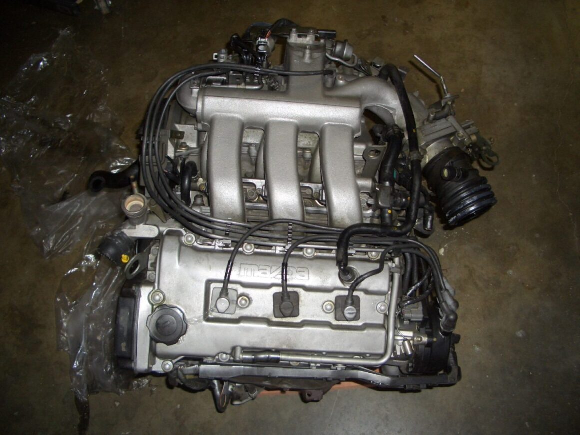 2nd gen mazda mx6 klze engine