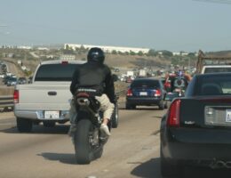 motorcycle lane splitting safe or dangerous