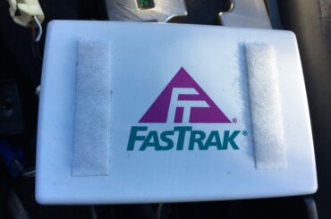 how to hide fastrak transponder