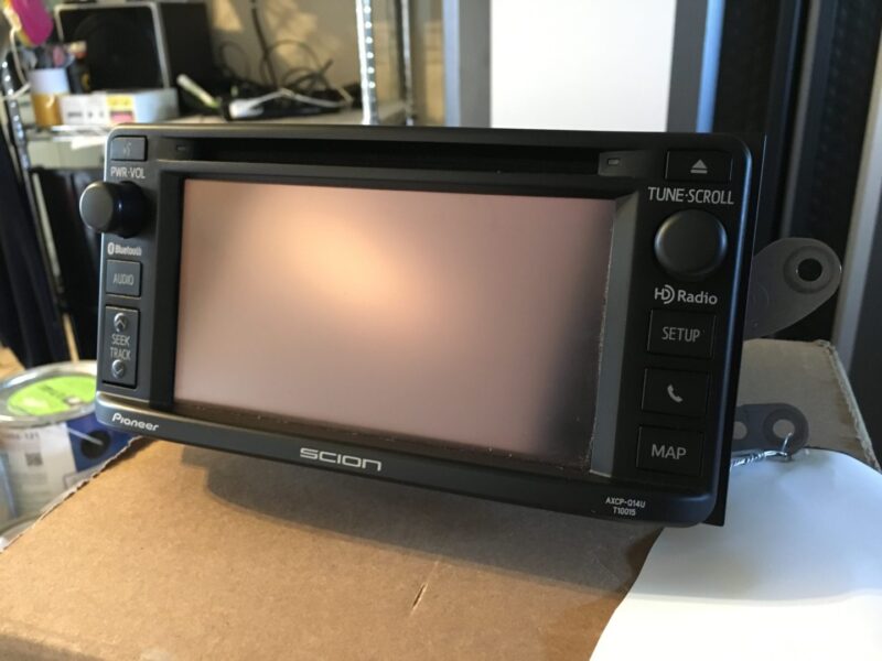 t10015 head unit radio - scion