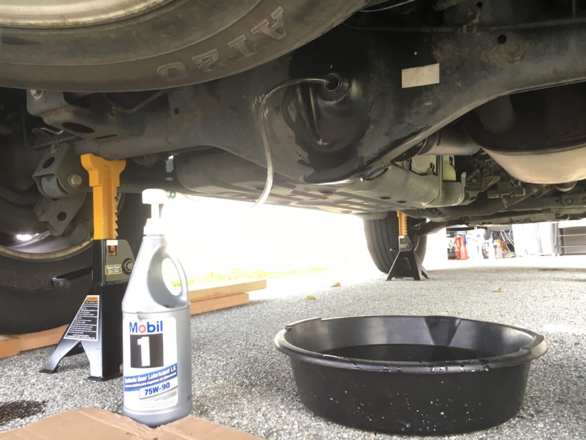 4th gen 4runner - filling rear differential with gear oil