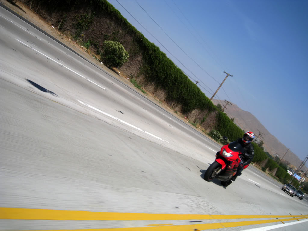 riding from san francisco to los angeles on a motorcycle - highway cbr600f4
