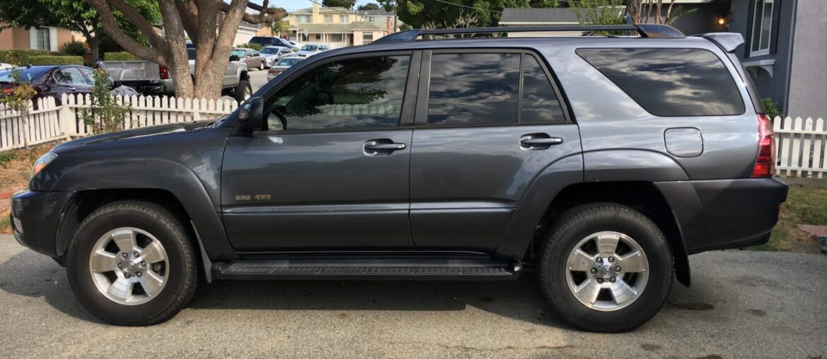 4runner 4th window tint - 35 front 50 rear