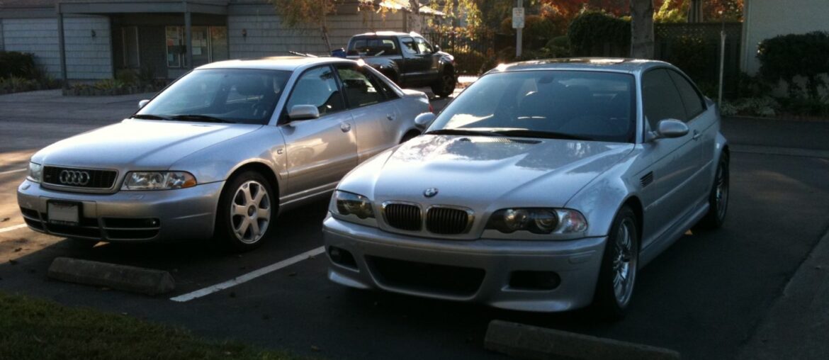 2001 Audi S4 and 2001 BMW M3