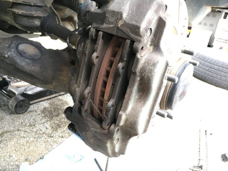 4runner 4th brake rotor and pad replacement