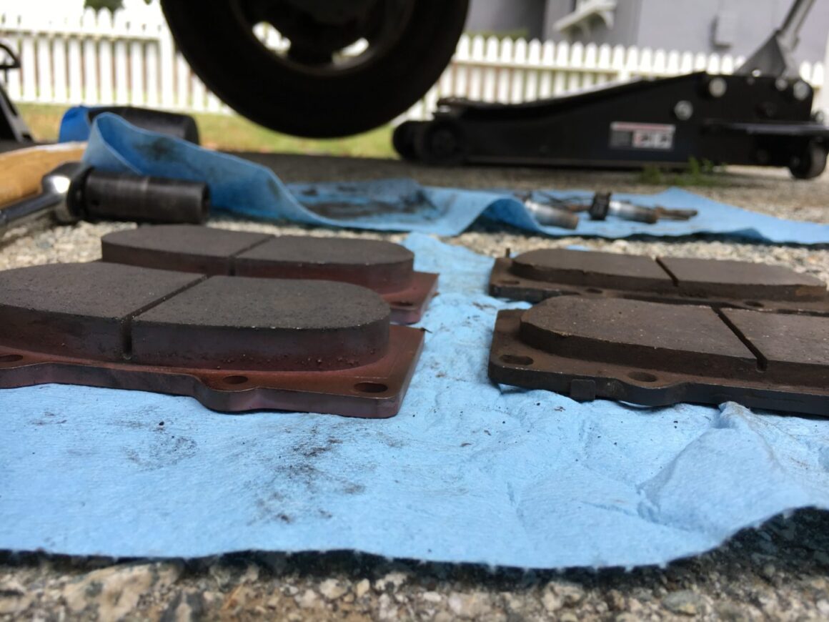 4runner 4th gen brake pads new and old