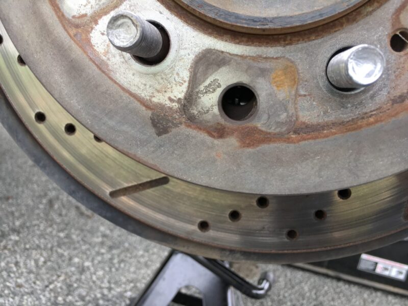 4runner 4th gen emergency brake adjustment locations at rear brake rotor