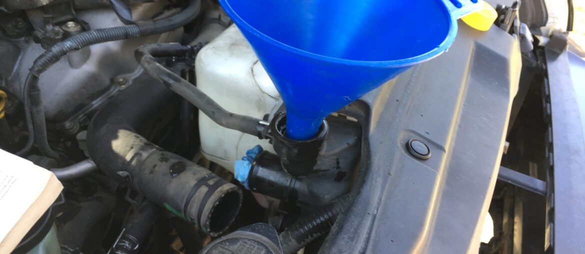 4runner 4th coolant flush and replacement