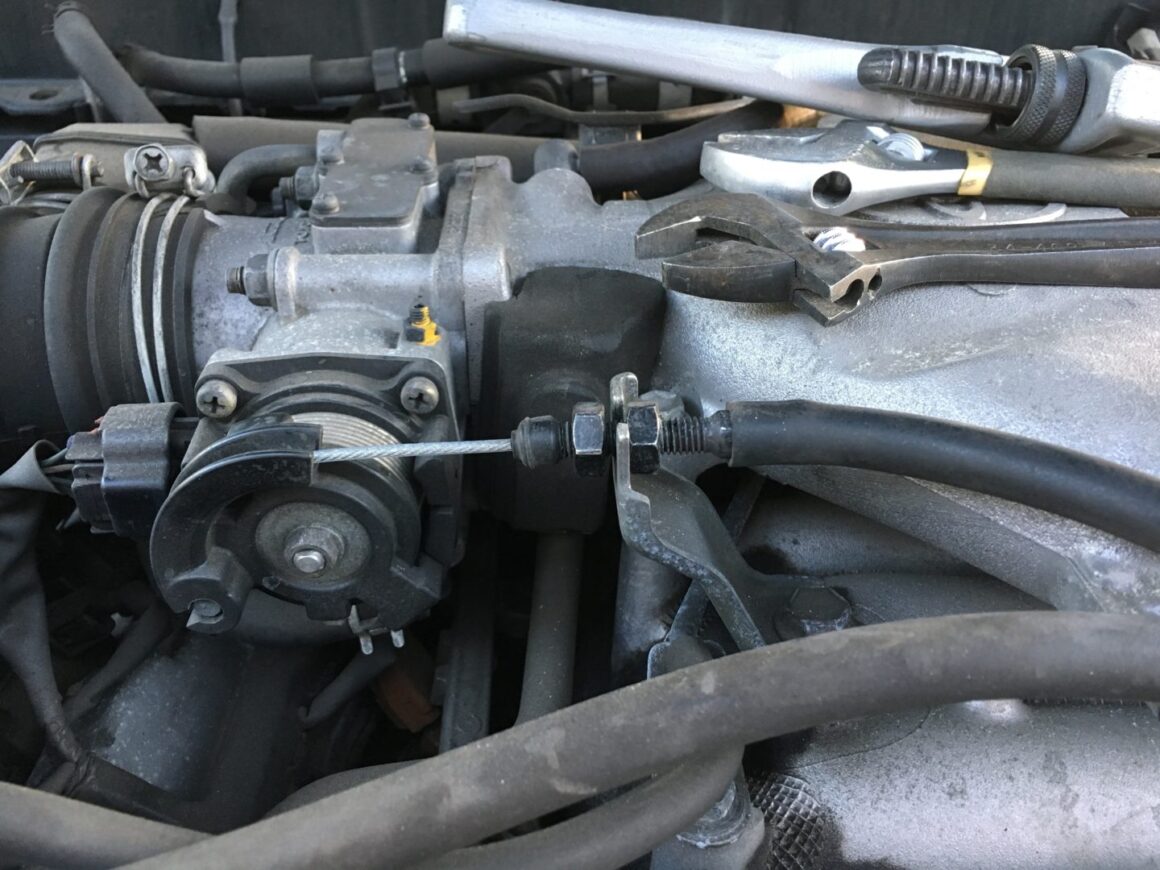 4runner 3rd gen throttle cable adjustment