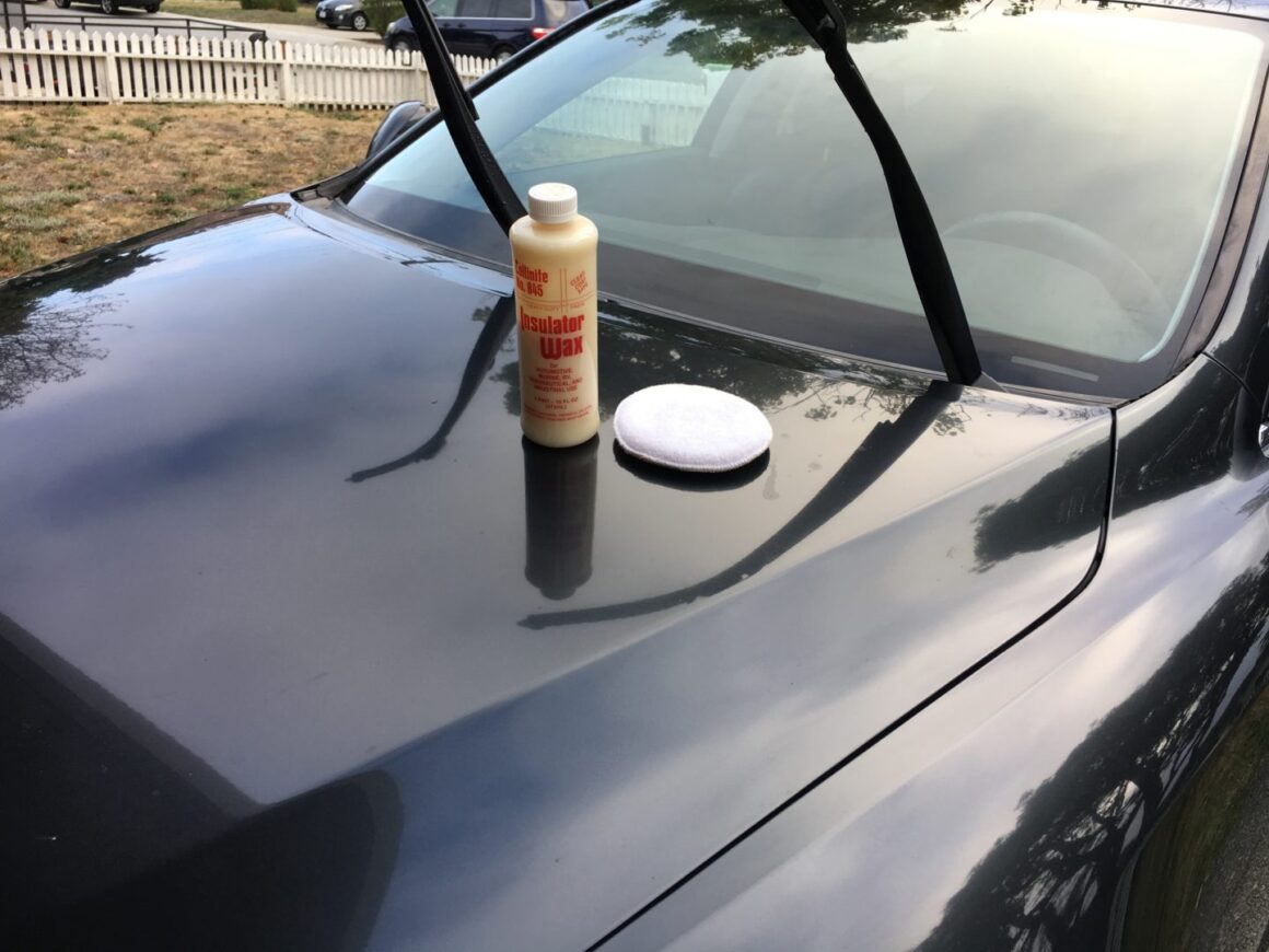 collinite 845 insulator wax application on a lexus is350