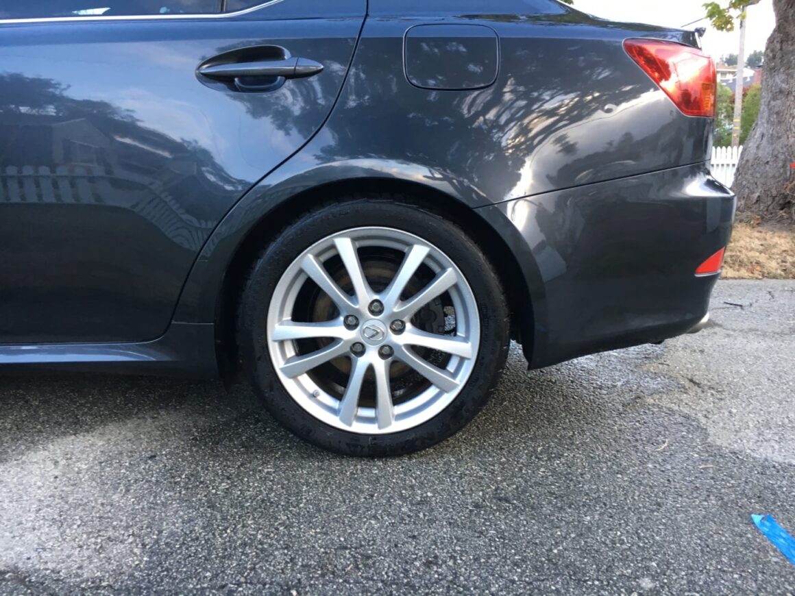 2nd gen lexus is350 rear wheel