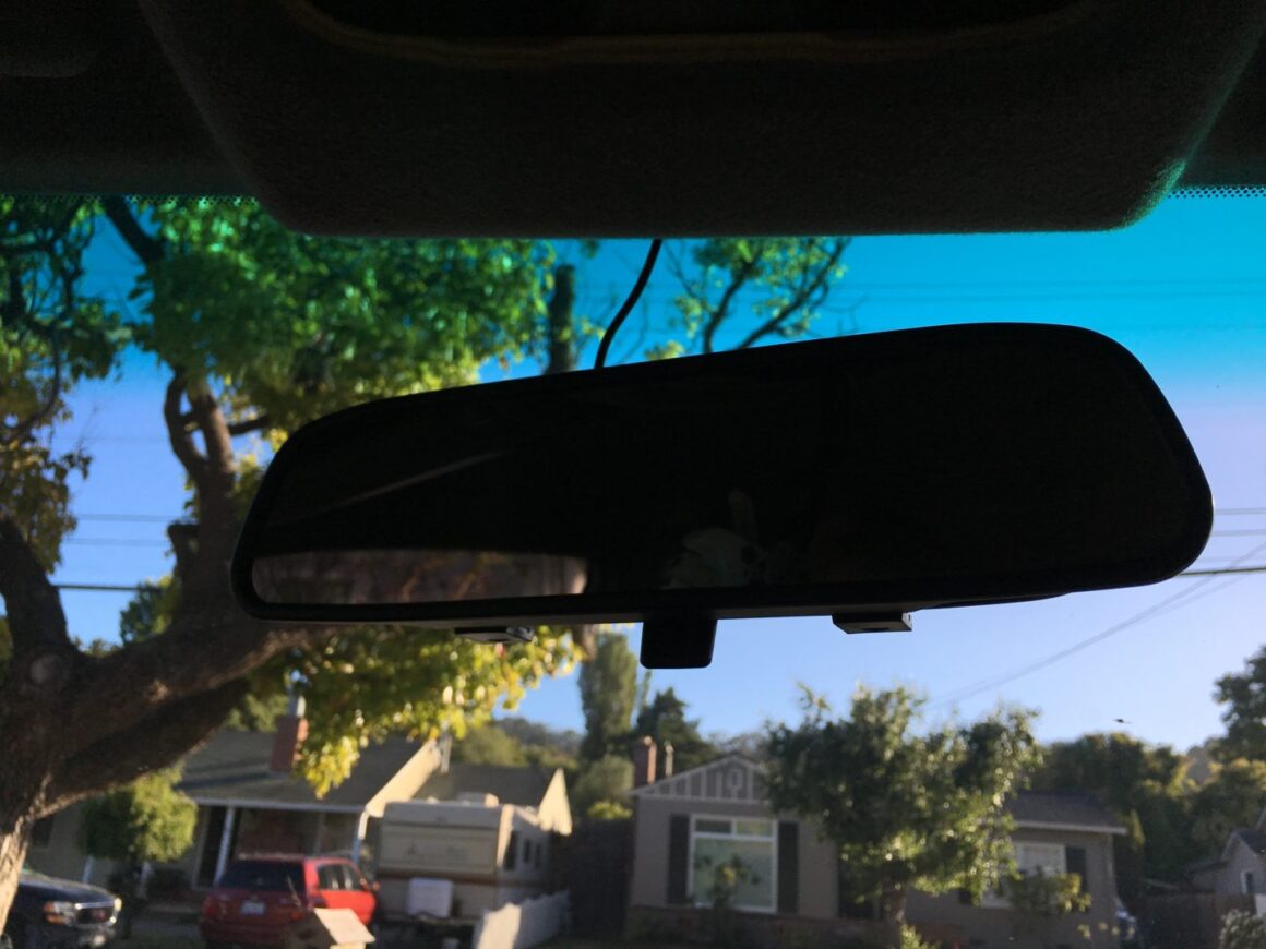 backup camera rear view mirror