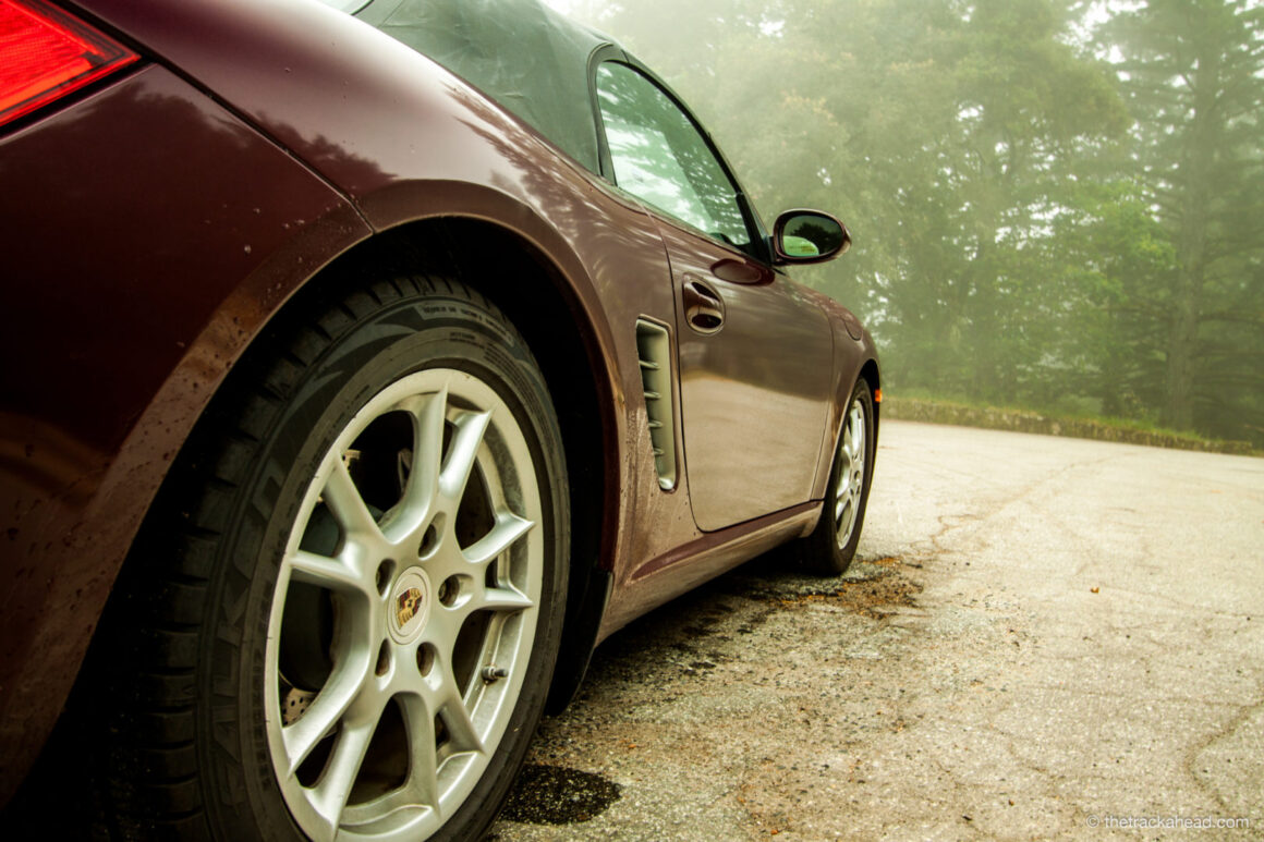 2007 porsche boxster review - side