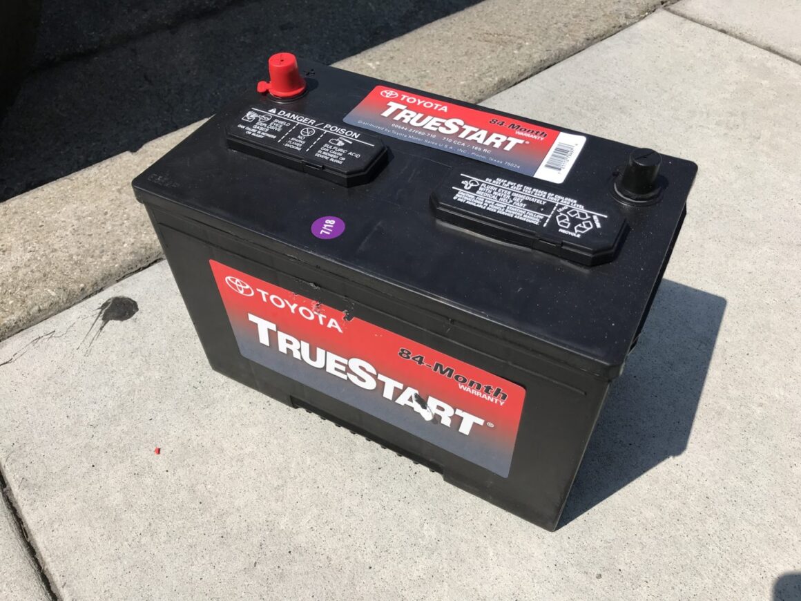 toyota true start car battery