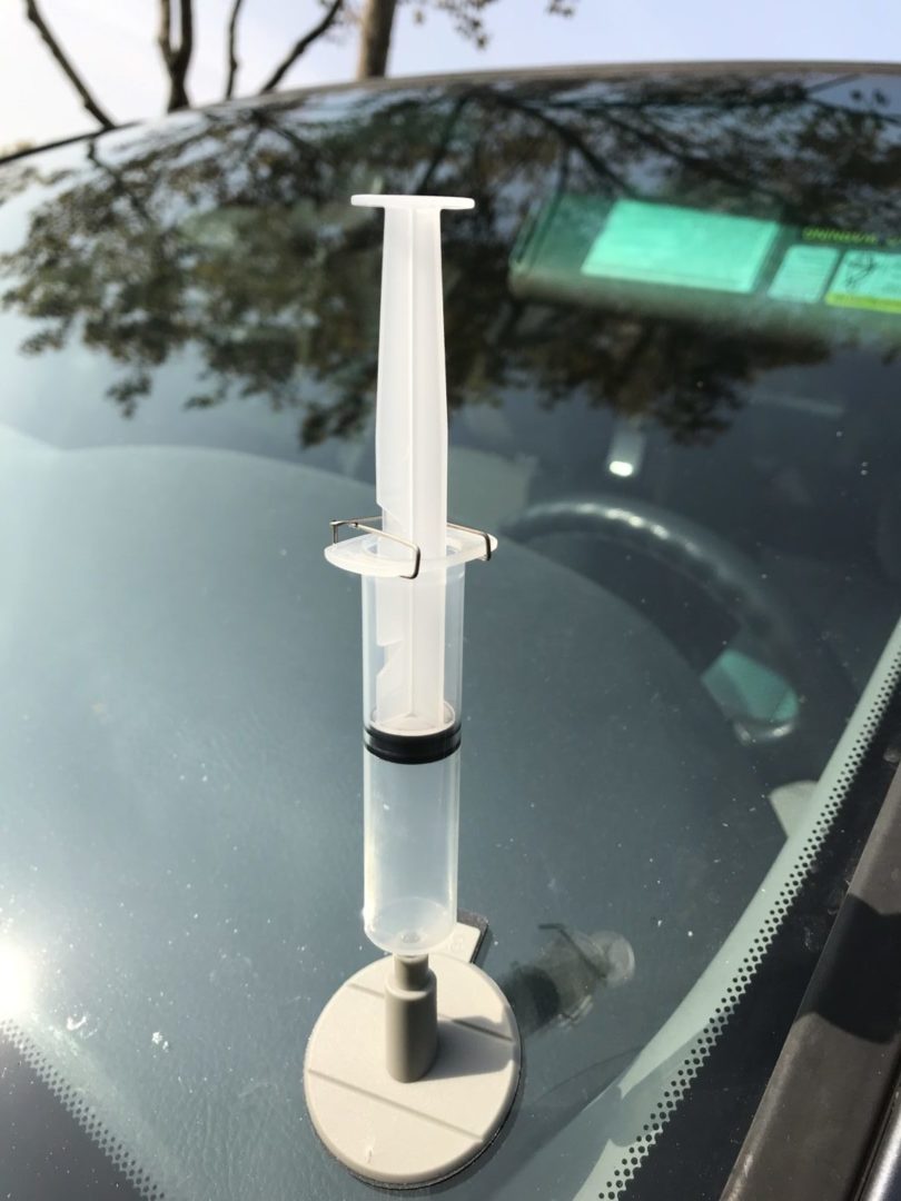 permatex windshield repair plunger
