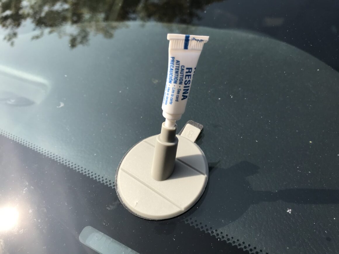 permatex windshield repair resin