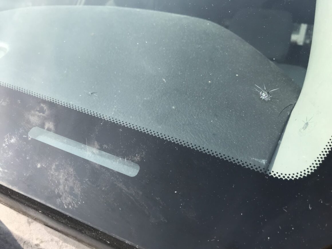 permatex windshield partially repaired