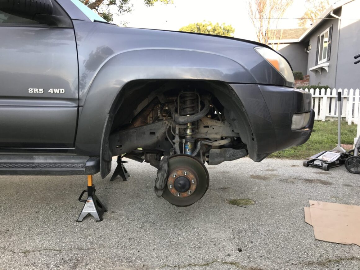 4th gen 4runner how to replace brake calipers