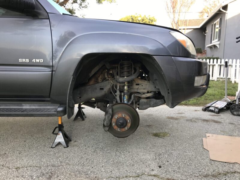 Brake Caliper Replacement 4th Gen Toyota 4Runner The Track Ahead