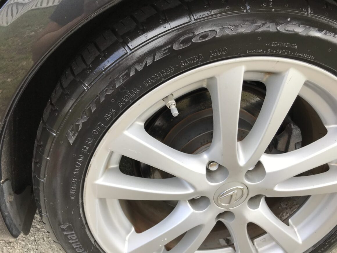 how to clean and dress tires