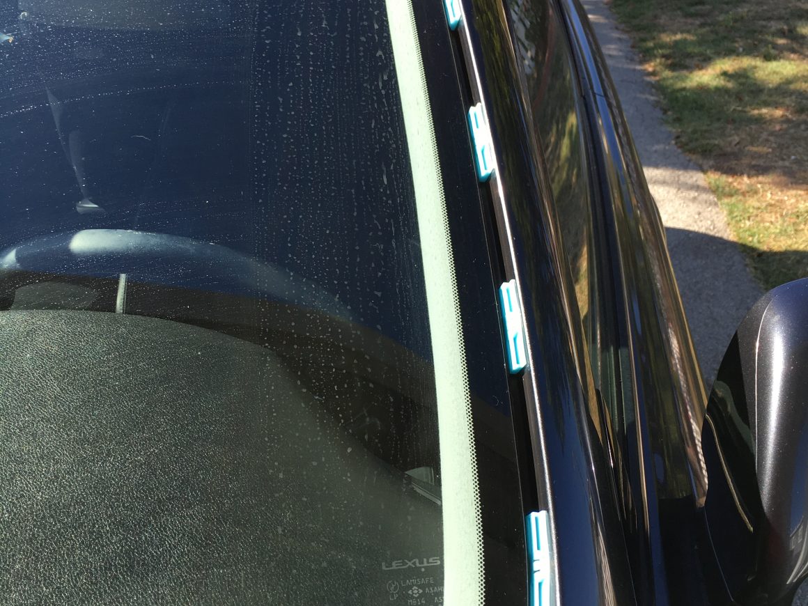 Windshield Molding Replacement 2nd Gen Lexus IS350 The Track Ahead