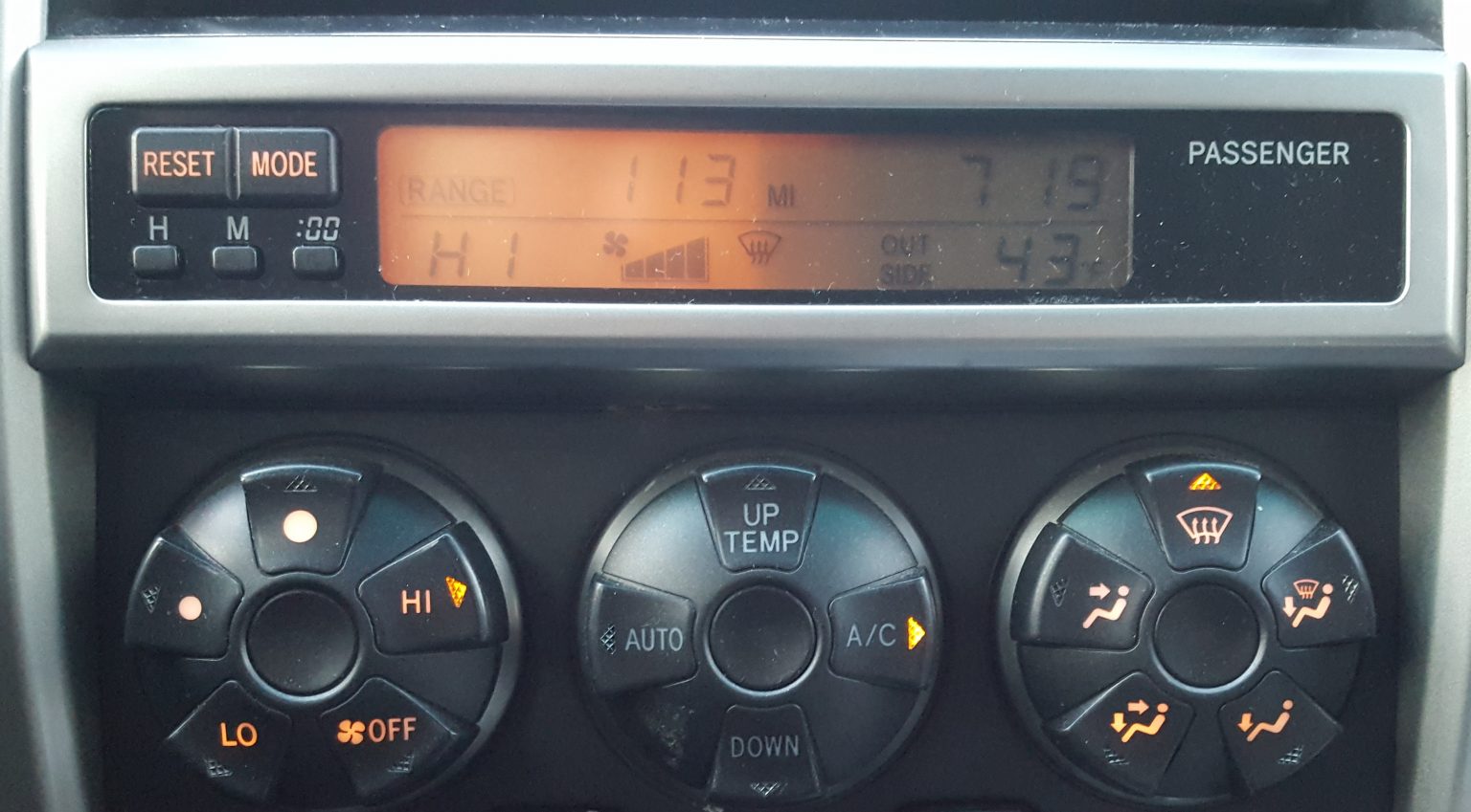 Climate Control LCD Light Fix 4th Gen Toyota 4Runner The Track Ahead