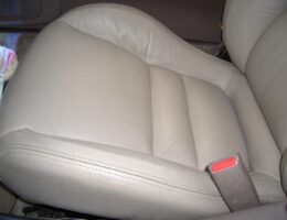 seat after cleaning