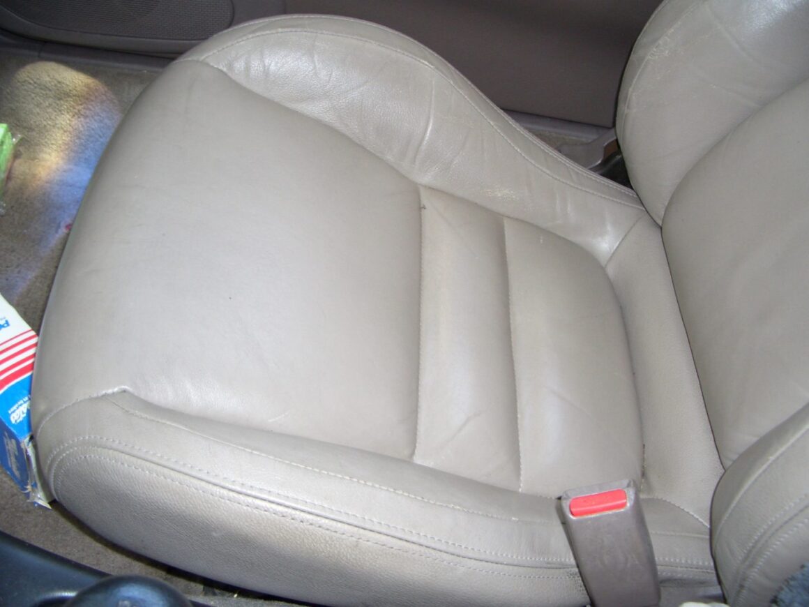 Restoring Leather Seats 2nd Gen Mazda MX6 The Track Ahead
