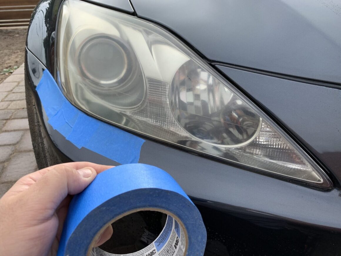How to Polish Headlights with Toothpaste The Track Ahead
