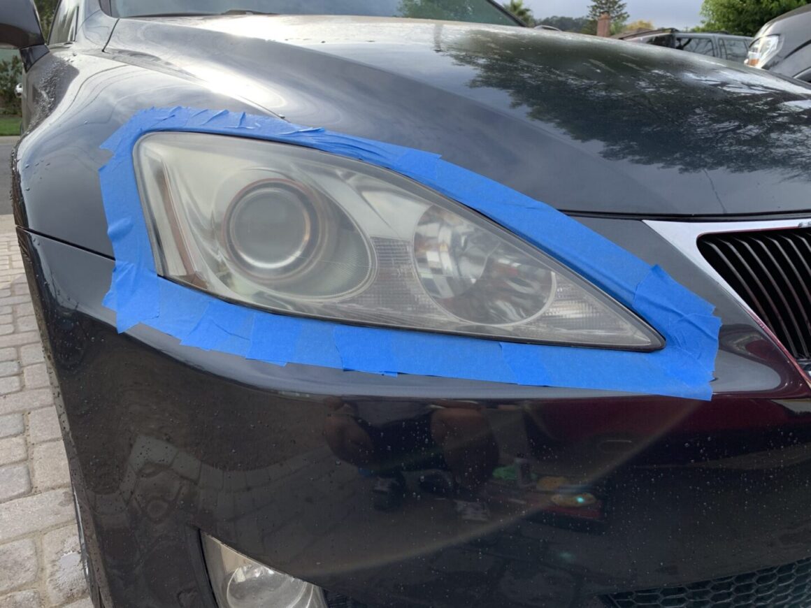 How to Polish Headlights with Toothpaste The Track Ahead