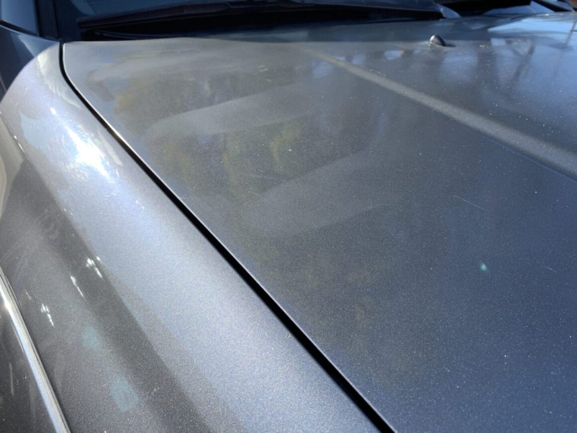 ceramic coating not wiped away when cured