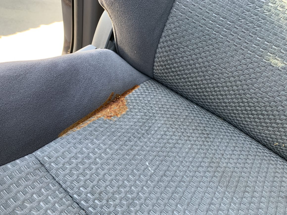 How To Get A Greasy Food Stain Out Of Your Car Seat The Track Ahead