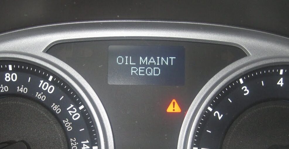 How To Reset Oil Maintenance Light 2nd