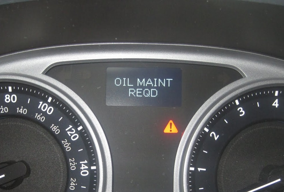 how to reset oil maintenance light is350
