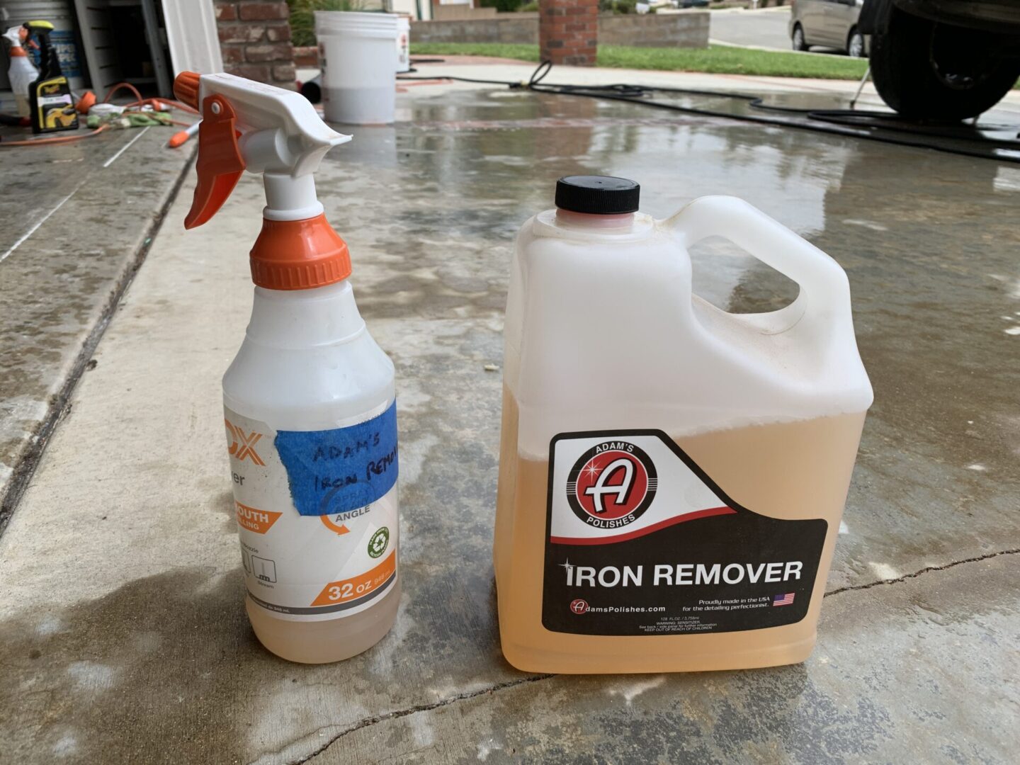Adam's Polishes - Iron Remover is the easiest way to remove those stubborn  orange specs on your paint. Decontaminate your paint and start fresh this  spring! Use code IRON15 at checkout for