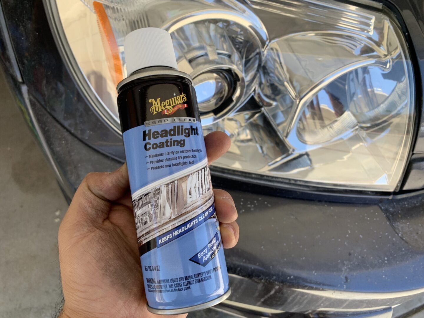 Headlight Coating Car Light Cleaner Polishing Liquid Spray UV