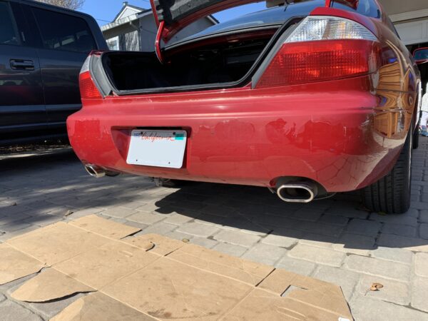 How to Repaint a Car Bumper - The Track Ahead