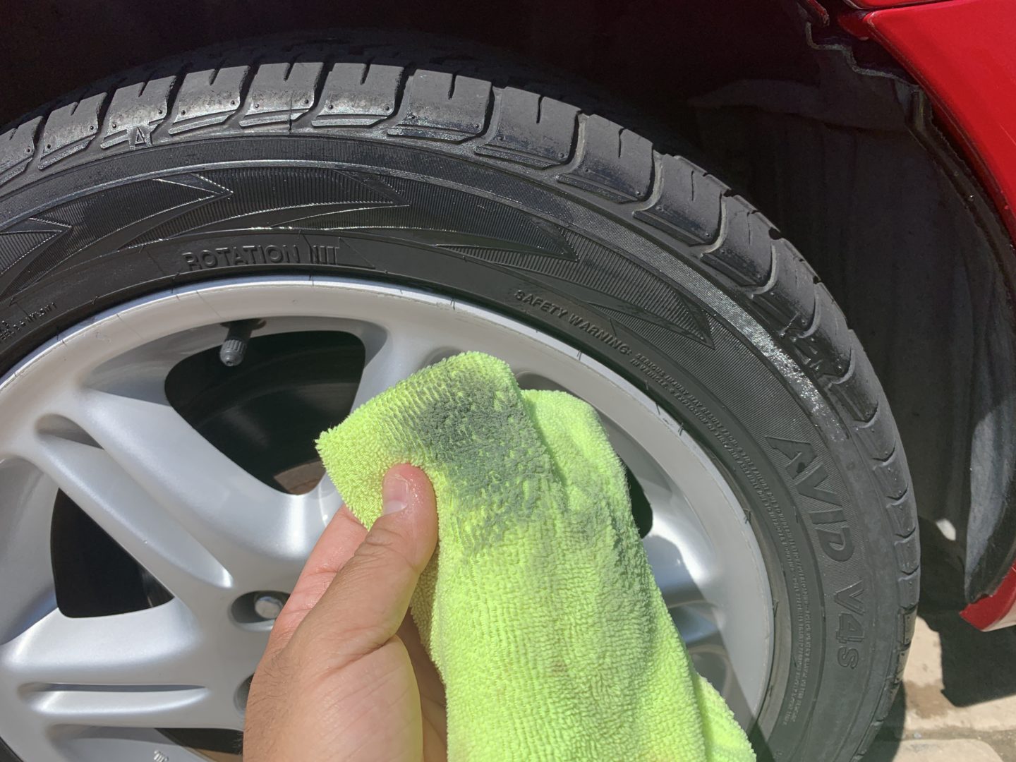 Meguiars Endurance Tire Gel test results review. Before and after on my  2001 Honda Prelude. EBP 