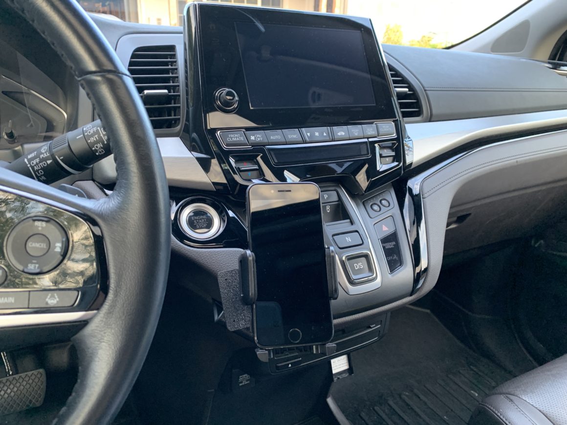 A-Tach Car Phone Mounts: 5th Gen Honda Odyssey (2018-2023)