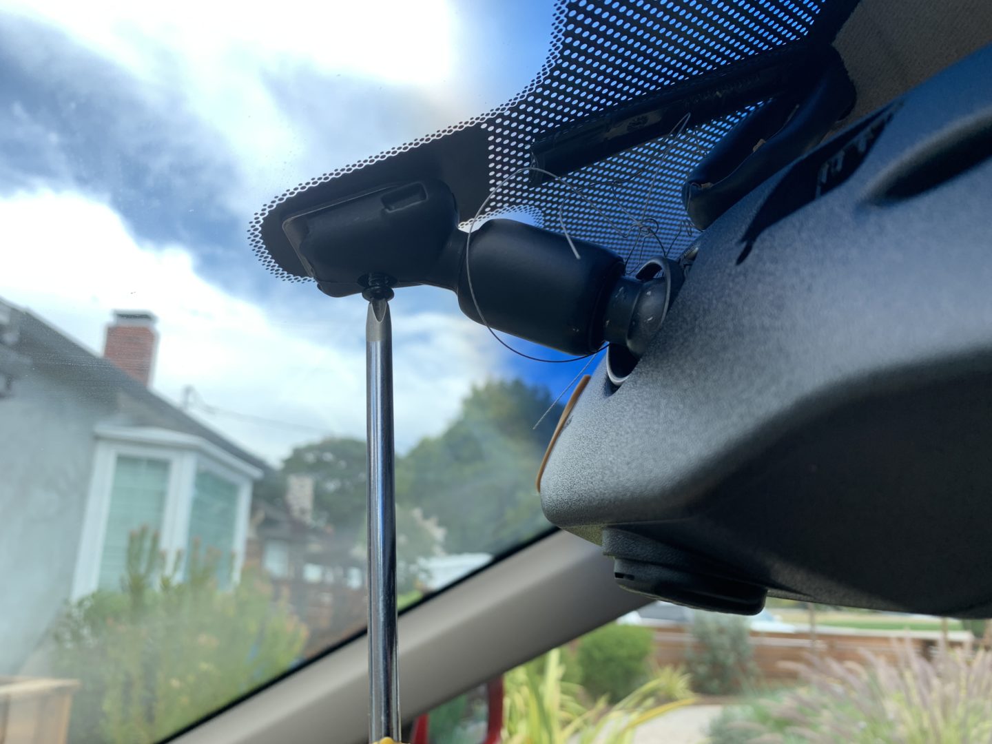 How to Fix a Rear View Mirror That is Loose 