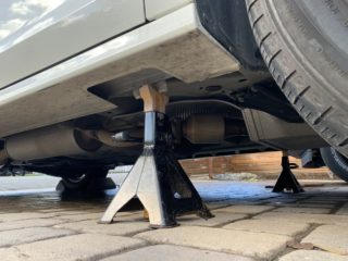 Front and Rear Jack Point Locations: 5th Gen Honda Odyssey (2018-2024