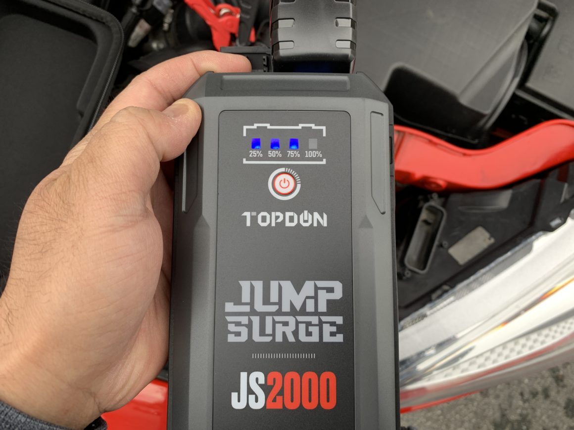 TOPDON JS2000 JUMP START REVIEW 