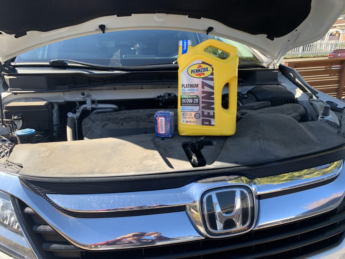 How to Change Oil and Oil Filter: 5th Gen Honda Odyssey (2018-2023)