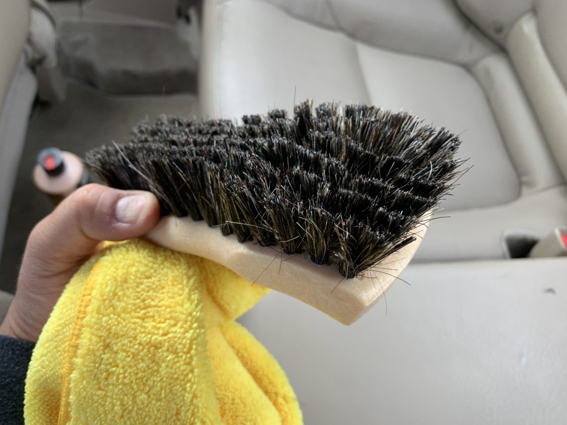 Chemical Guys Leather Cleaning Brush Review
