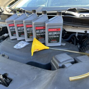 How to Change Transmission Fluid: 5th Gen Honda Odyssey (2018-2023)