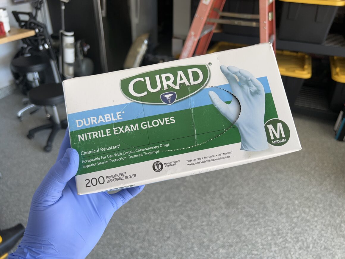 Curad Nitrile Exam Gloves Review