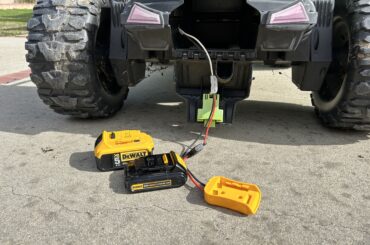 Power Wheels Lithium Ion Tool Battery Upgrade