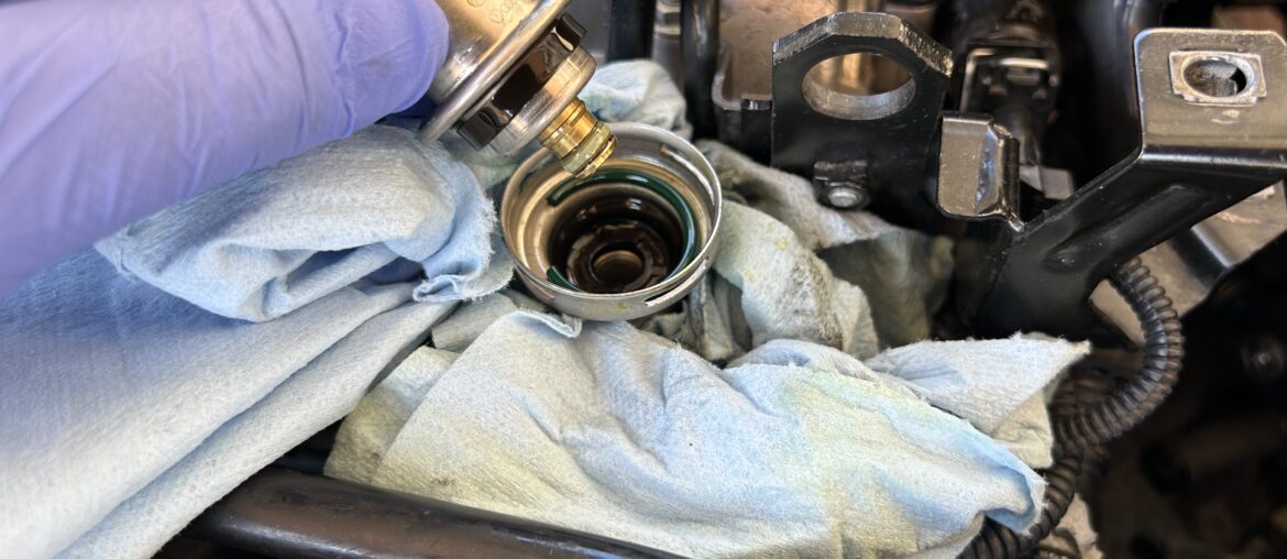 Leaking Fuel Injection Pressure Regulator: Audi TT MK1 (2000-2006)