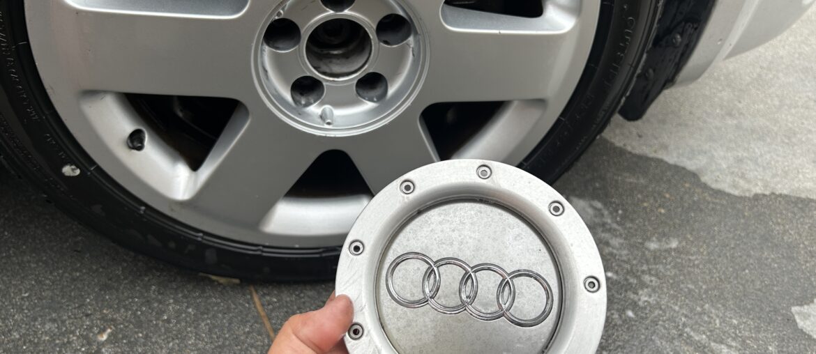 Wheel Center Caps Not Staying Put: Audi TT MK1 (2000-2006)